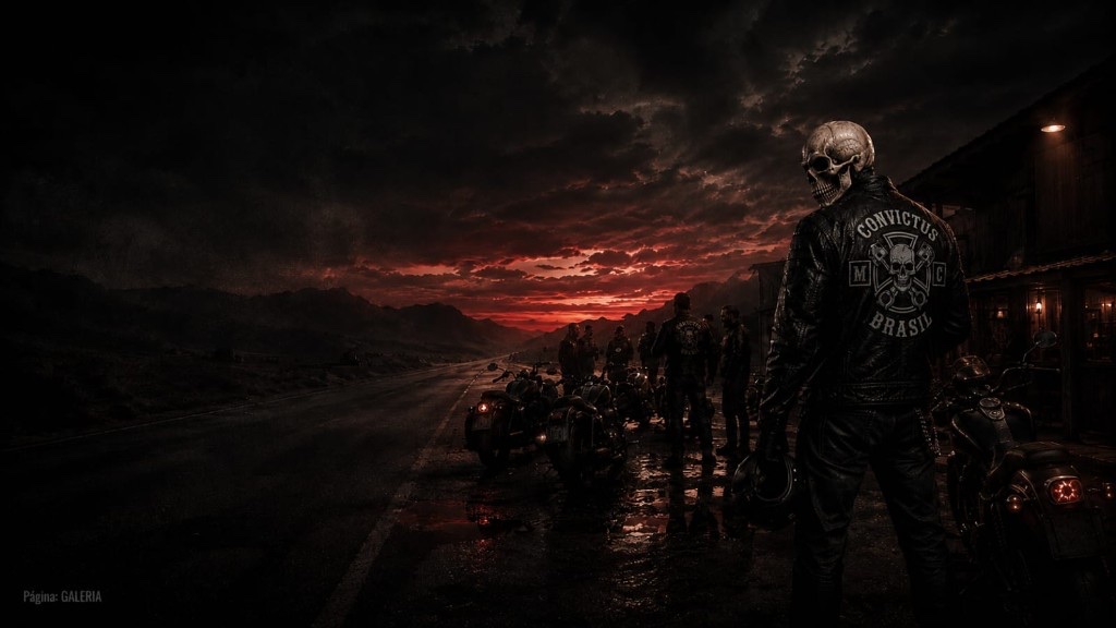 Convictus MC — irmãos na estrada sob o manifesto