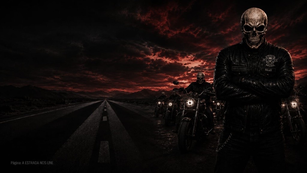 Convictus MC na estrada — irmãos na rodovia
